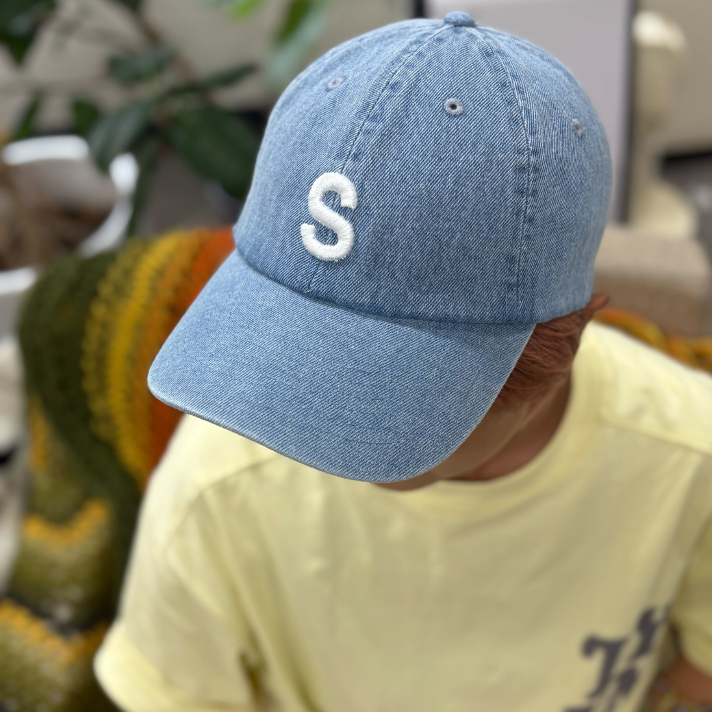 SPRAWLS S Embroidery Denim Cap SRC-259
