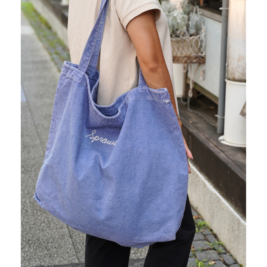 SPRAWLS Vintage large canvas tote bag SRC-261