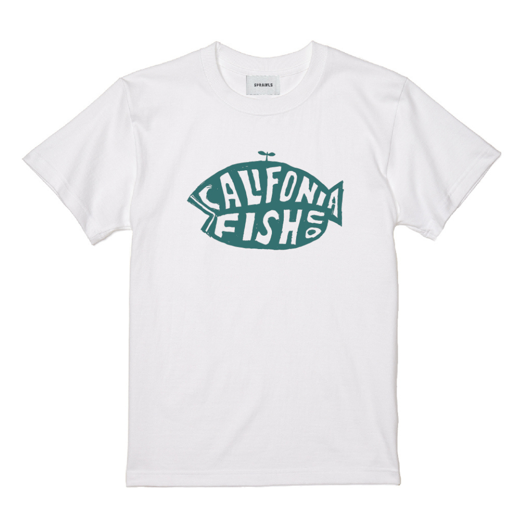 SPRAWLS California fish Tee SSL-567