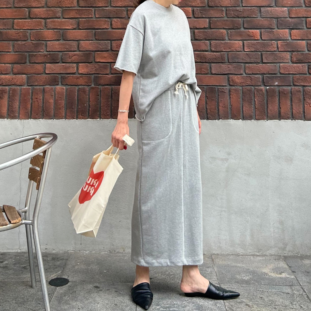 カットオフスウェットTee