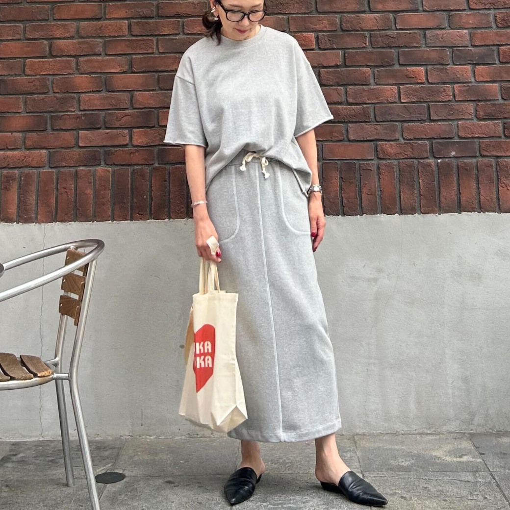 カットオフスウェットTee