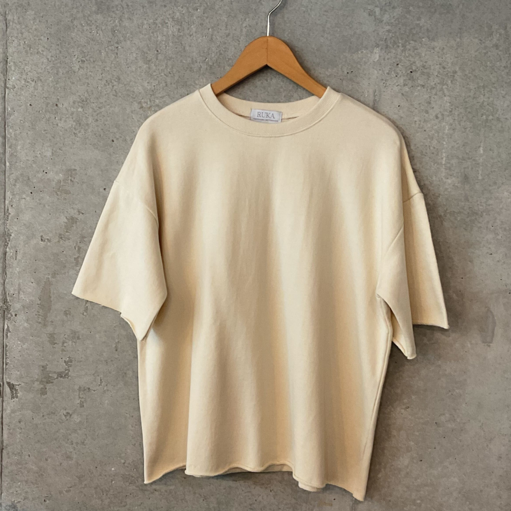 カットオフスウェットTee