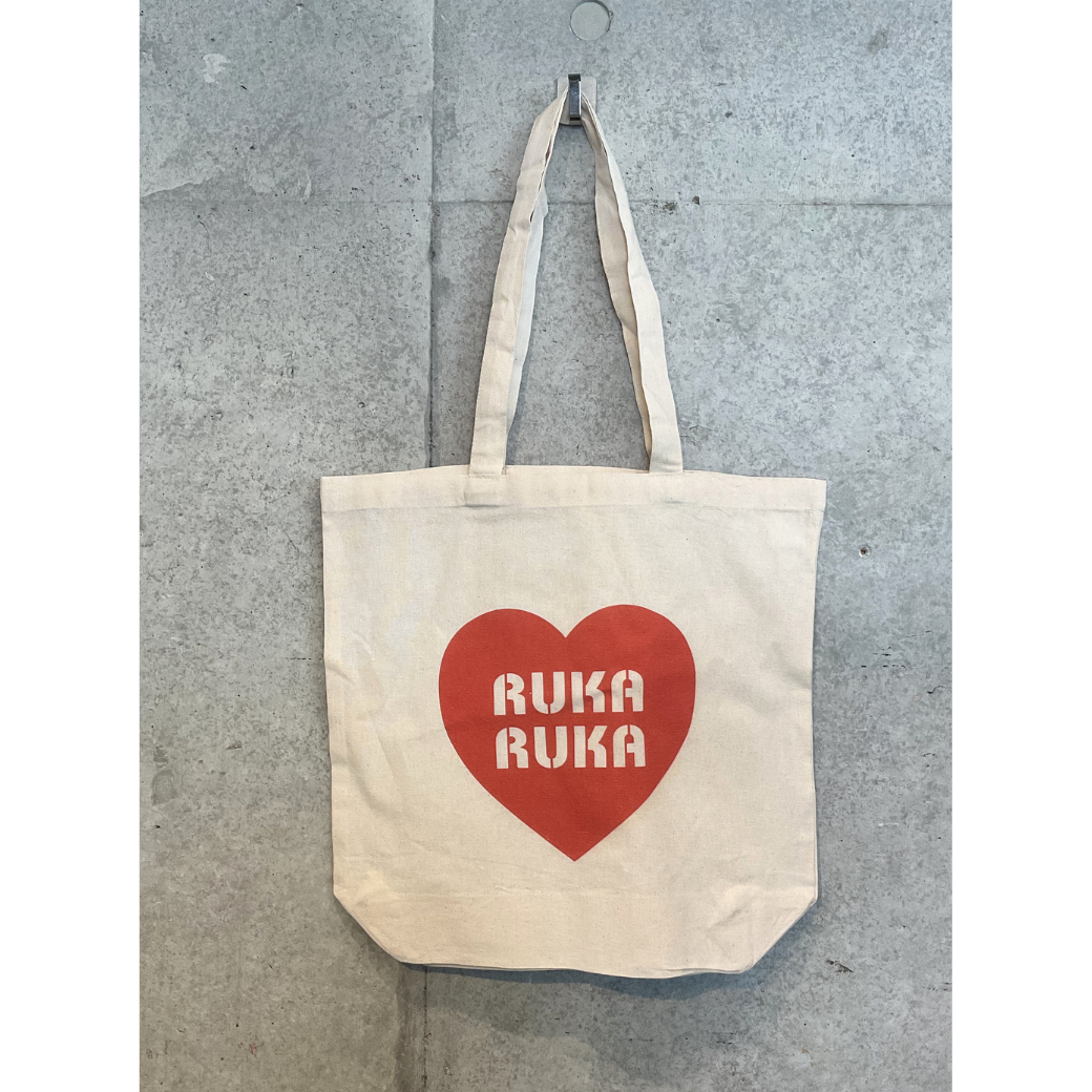 RUKA ハート柄 トートバッグ