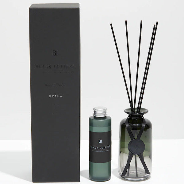 BLACK LETTERS REED DIFFUSER URAHA