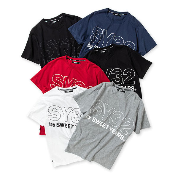 SY32 by SWEET YEARS】AROUND LOGO TEE 公式通信販売