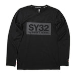 SY32 REGULAR BOX LOGO L/S TEE　レギュラーボックスロゴTシャツ 通販　オンラインショッピング 01