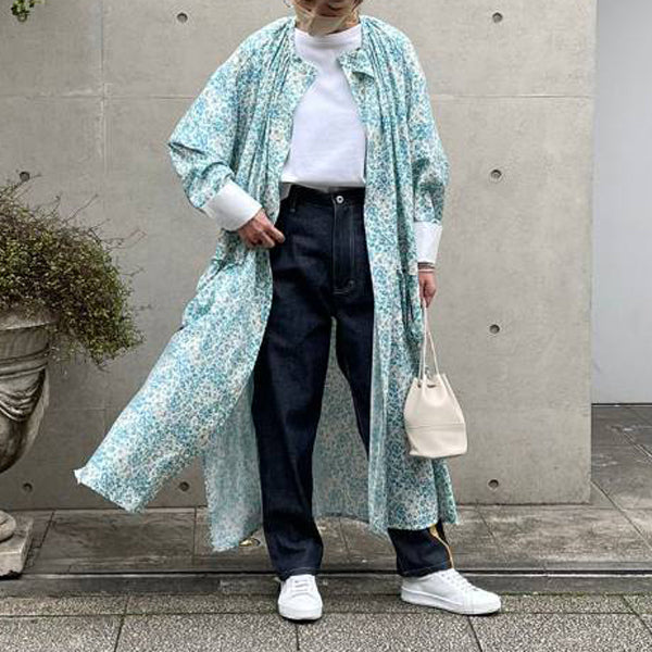 1CHILU Pale color leopard Shirt OP〔60%OFF〕
