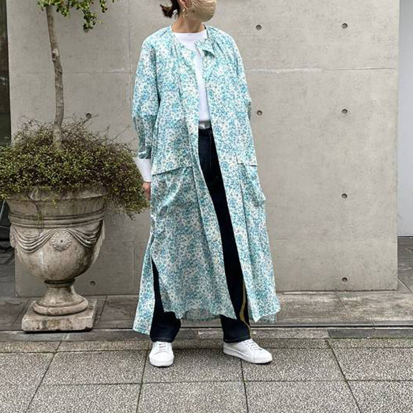 1CHILU Pale color leopard Shirt OP〔60%OFF〕
