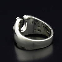 SYMPATHY OF SOUL　Horseshoe Amulet Combination Ring ? Silver