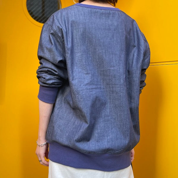 SPRAWLS インナーフリース クルーネック STD-041