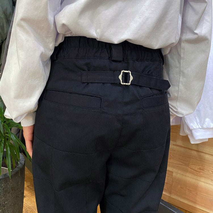 SUPERTHANKS ステッチタックワイドパンツ