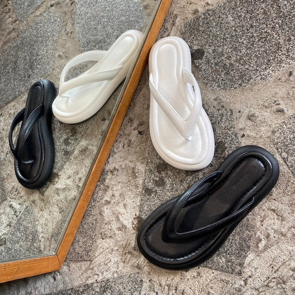エコレザースポンジサンダル