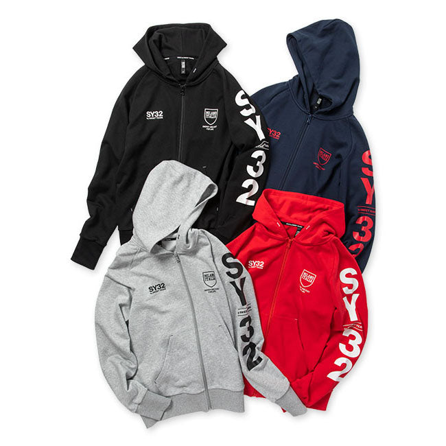 SY32 SHIELD LOGO ZIP HOODIE No.TNS1712-2