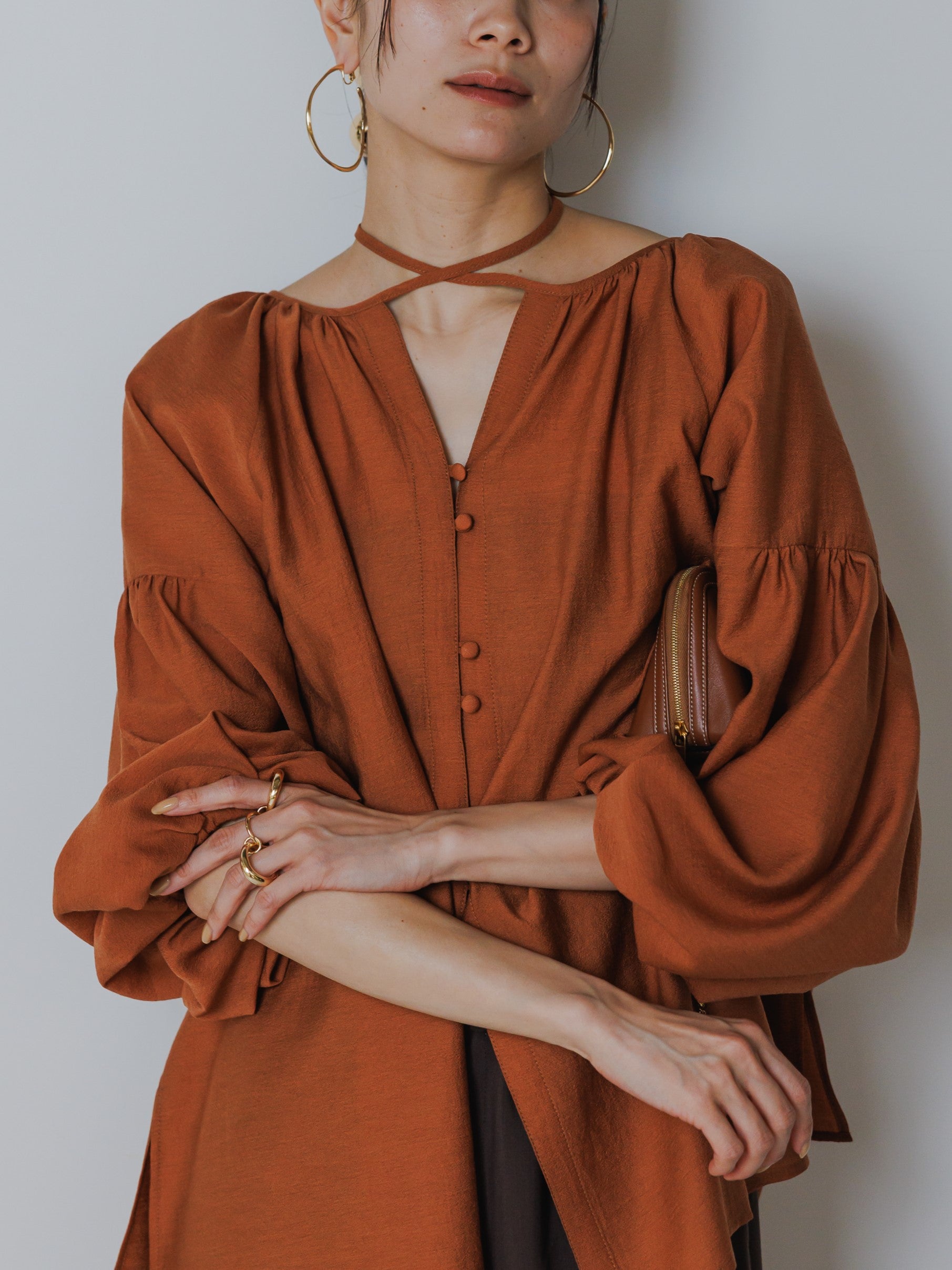 【予約販売】CHIGNON BIGフープイヤリング 0053-416SH