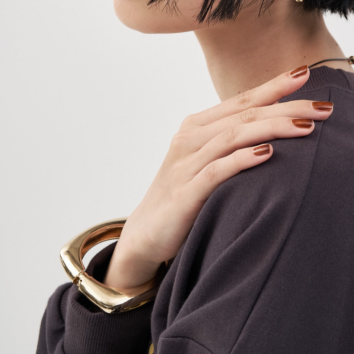 【予約販売】CHIGNON スクエアプランプバングル 0054-123RT