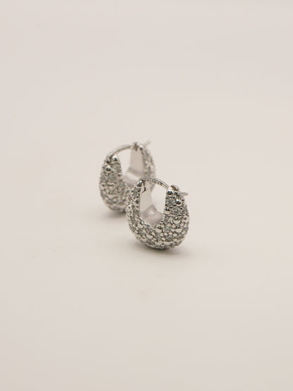 【予約販売】CHIGNON ドロップパヴェワンタッチピアス 0056-515SH