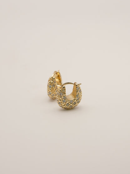 【予約販売】CHIGNON ドロップパヴェワンタッチピアス 0056-515SH