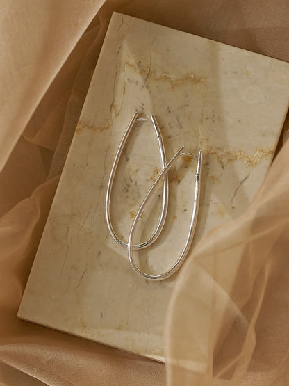 【予約販売】CHIGNON ドロップフープワンタッチピアス 0061-112SH