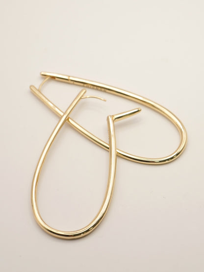 【予約販売】CHIGNON ドロップフープワンタッチピアス 0061-112SH