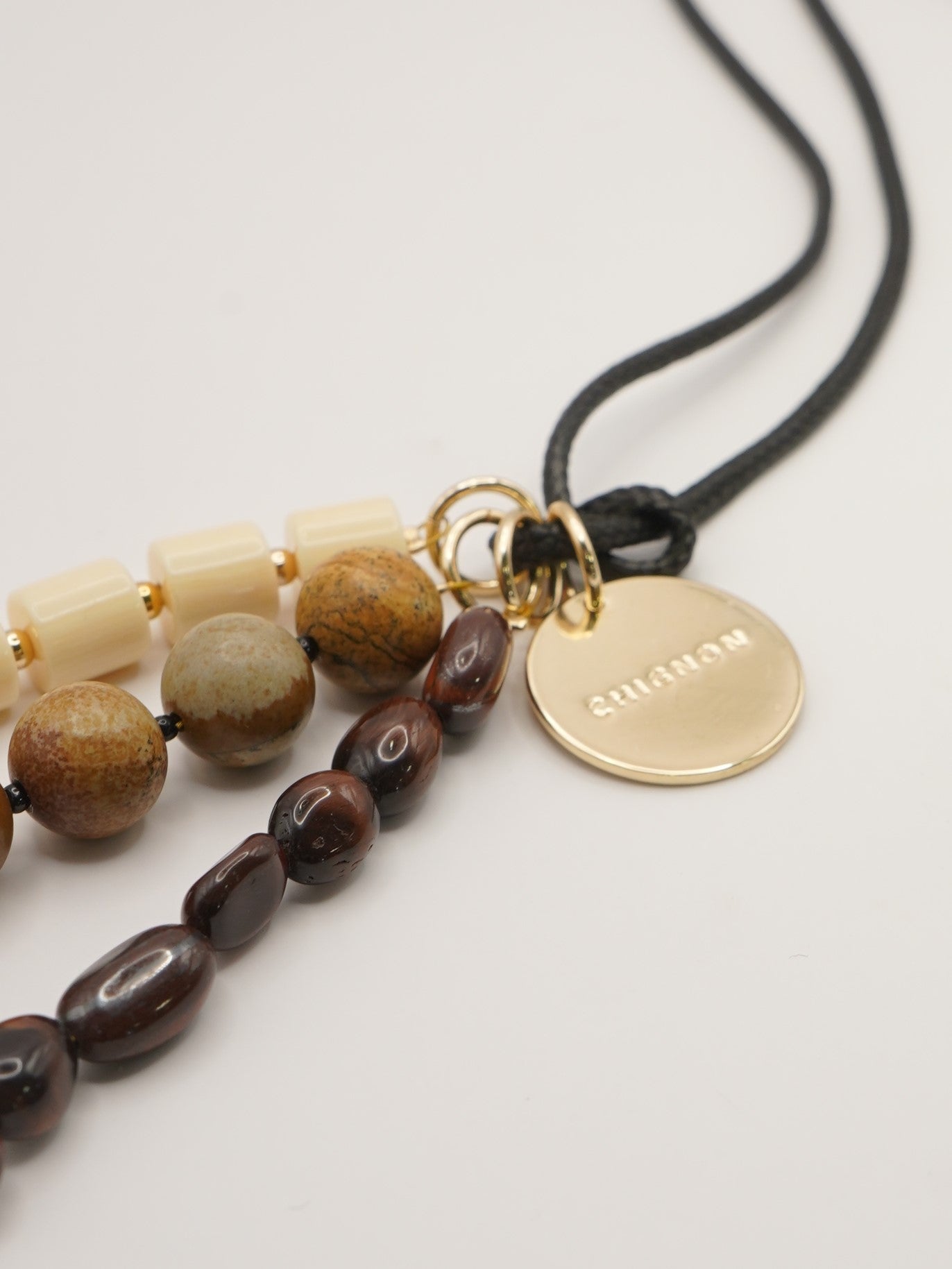 【予約販売】CHIGNON 天然石ネックレス＆キーホルダー 0061-117SH