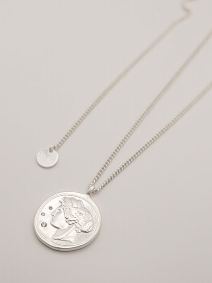 【予約販売】CHIGNON 石入りコインネックレス 0061-118SH