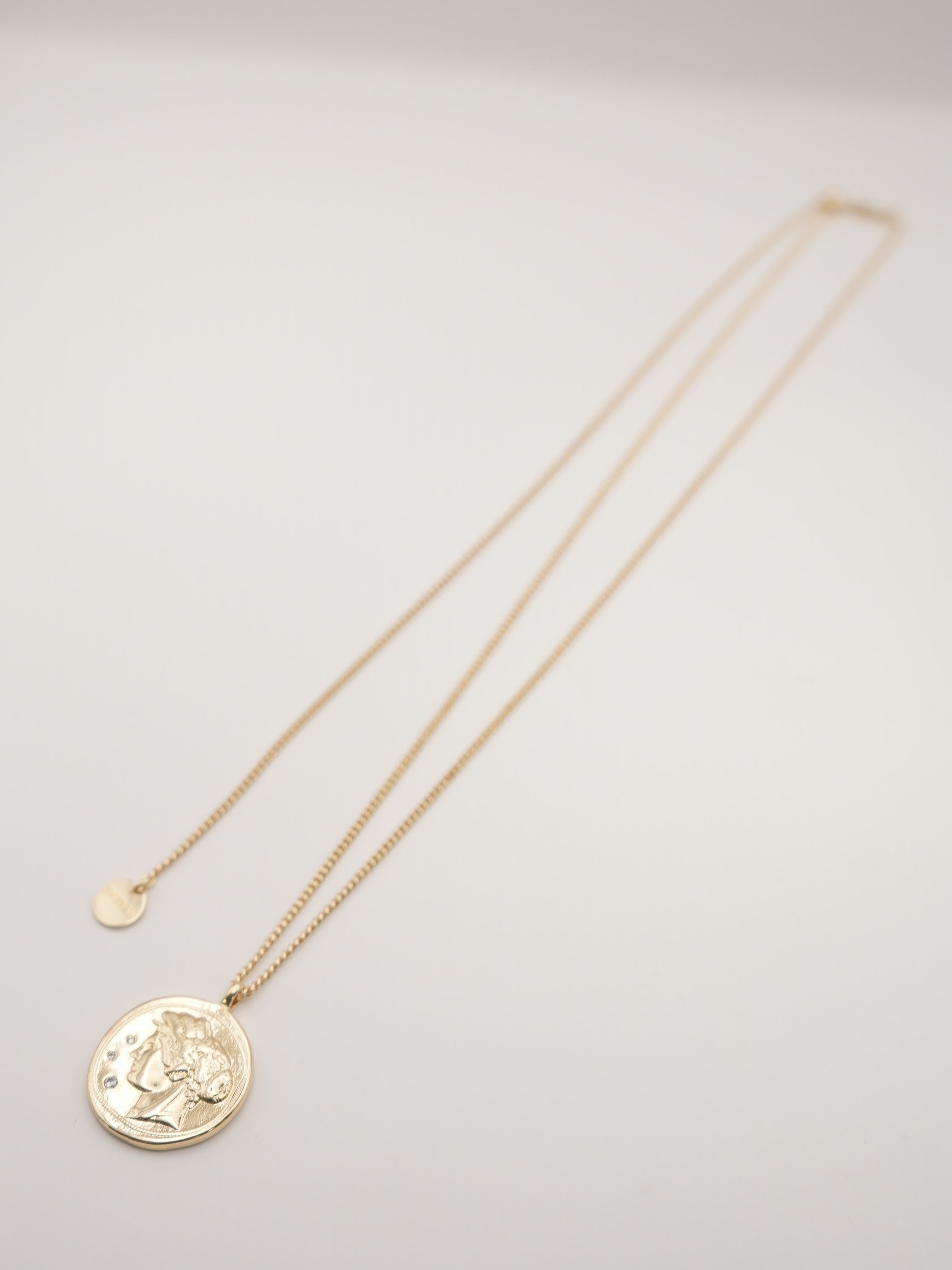 【予約販売】CHIGNON 石入りコインネックレス 0061-118SH