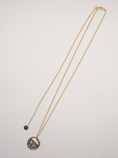 【予約販売】CHIGNON 石入りコインネックレス 0061-118SH