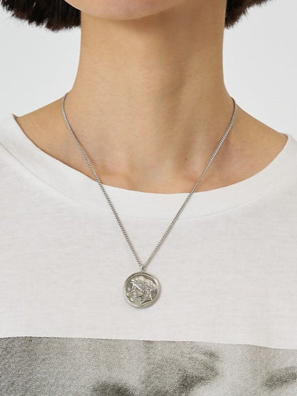 【予約販売】CHIGNON 石入りコインネックレス 0061-118SH