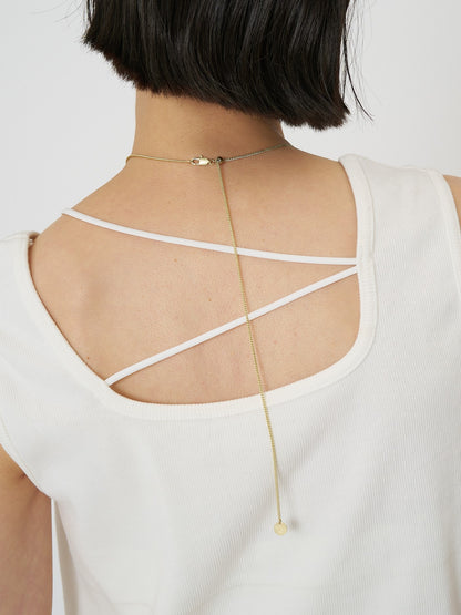 【予約販売】CHIGNON 石入りコインネックレス 0061-118SH