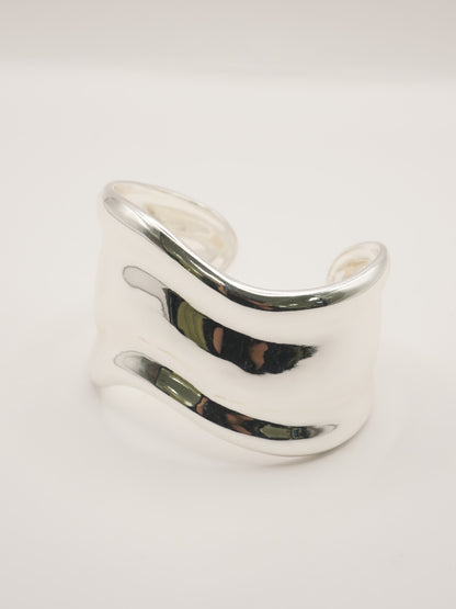 【予約販売】CHIGNON 幅広ウェーブバングル 0061-125RT