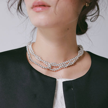 【予約販売】CHIGNON 丸玉マルチWAYネックレス 0063-735-2SH