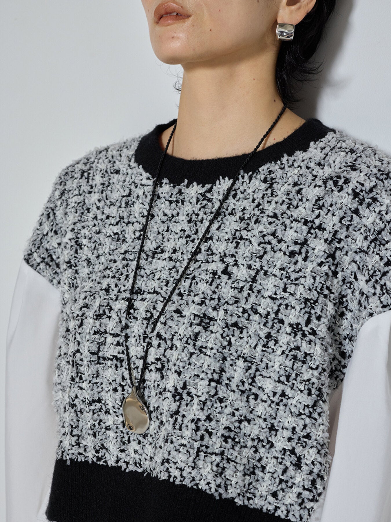 【予約販売】CHIGNON メルティスクエアWフェイスピアス 0065-455SH