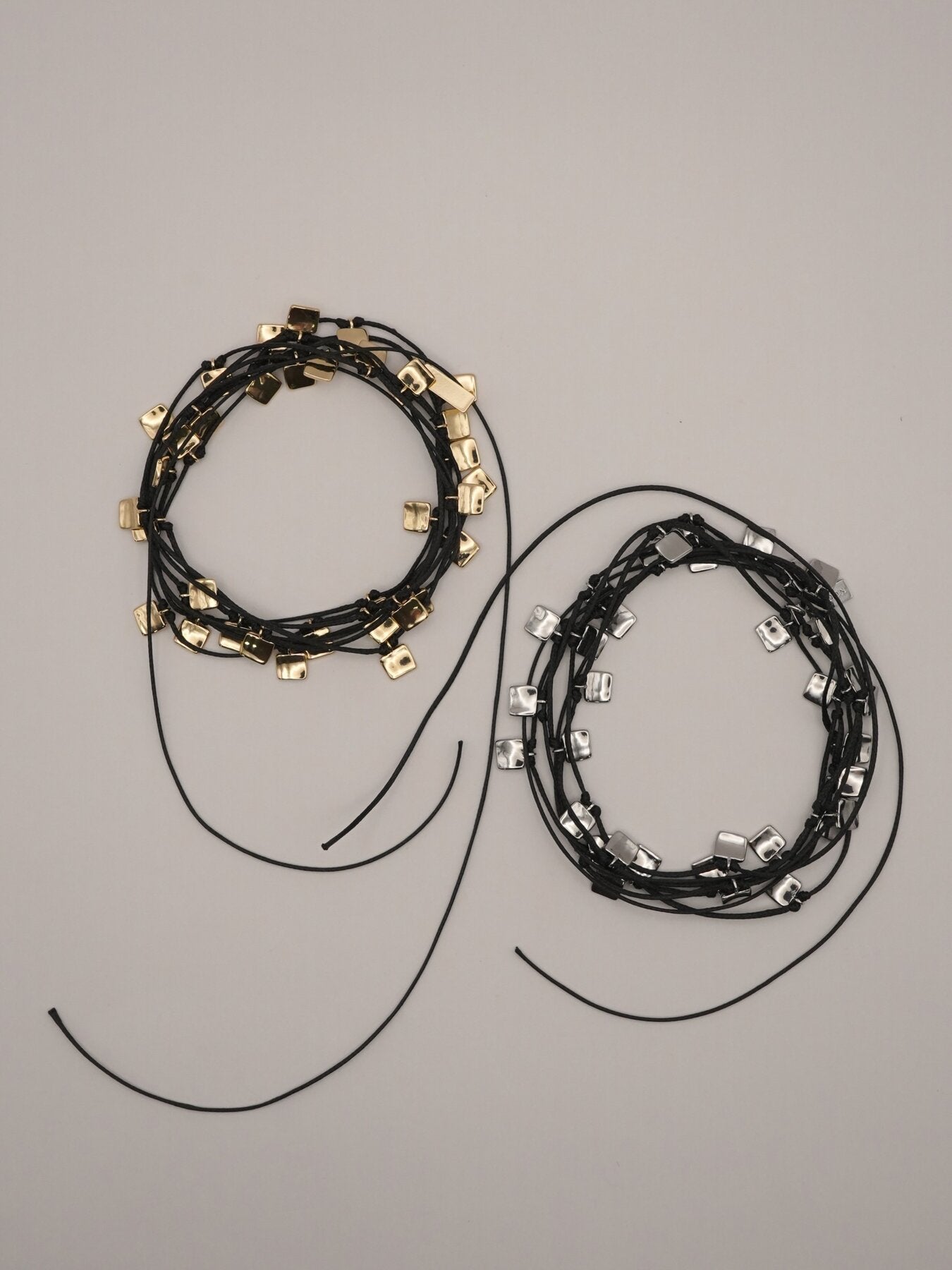 【予約販売】CHIGNON メルティスクエアコードネックレス 0065-456SH