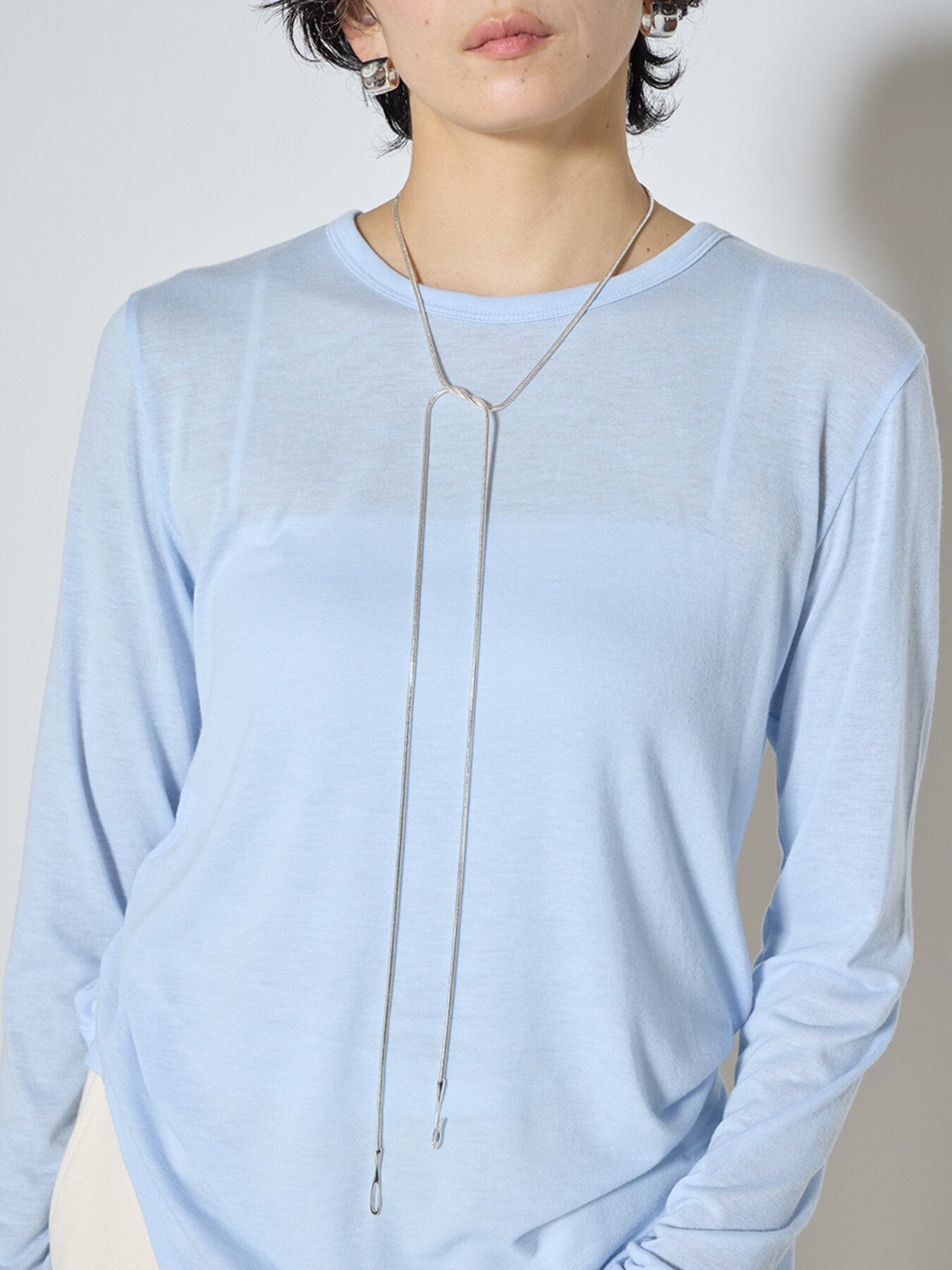 【予約販売】CHIGNON スネークチェーンラップネックレス 0065-457SH