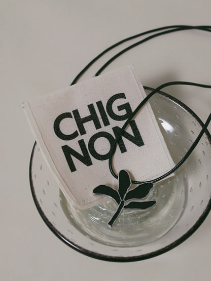 【予約販売】CHIGNON リーフエポブローチ＆ネックレス 0066-785SH