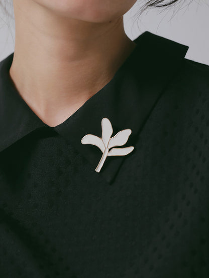 【予約販売】CHIGNON リーフエポブローチ＆ネックレス 0066-785SH