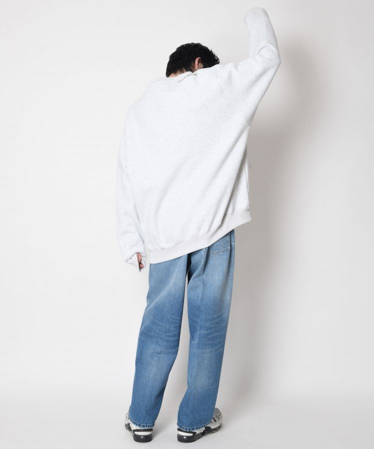 SUPERTHANKS グラフィック リフレクター フロント プリント クルーネックスウェット / Classic sweat［20%OFF］