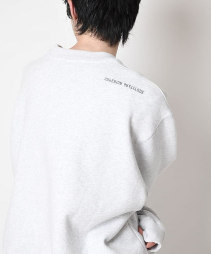 SUPERTHANKS グラフィック リフレクター フロント プリント クルーネックスウェット / Classic sweat［20%OFF］