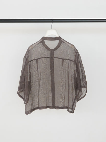 【予約販売】CHIGNON シアープリントハーフスリーブSH 1262-308KK