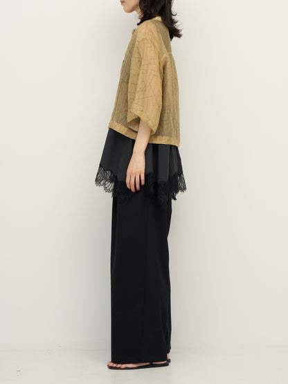 【予約販売】CHIGNON シアープリントハーフスリーブSH 1262-308KK