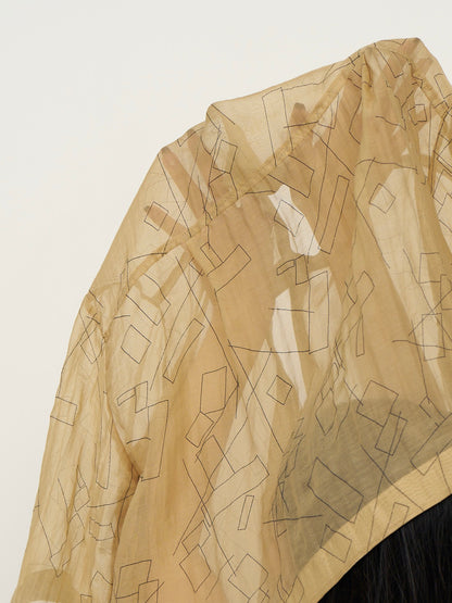 【予約販売】CHIGNON シアープリントハーフスリーブSH 1262-308KK