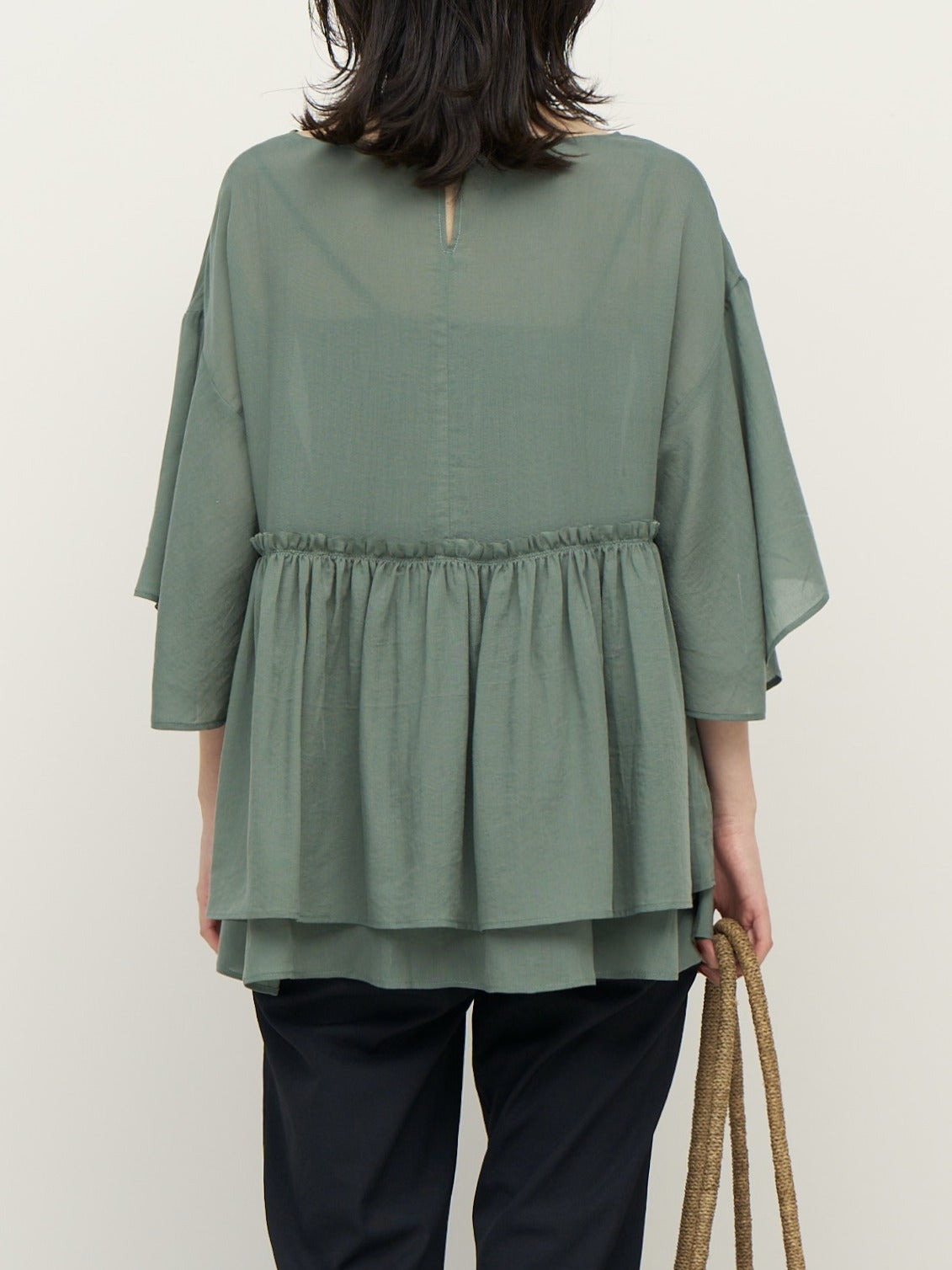 【予約販売】CHIGNON ダブルギャザオーバーBL 1262-317KK