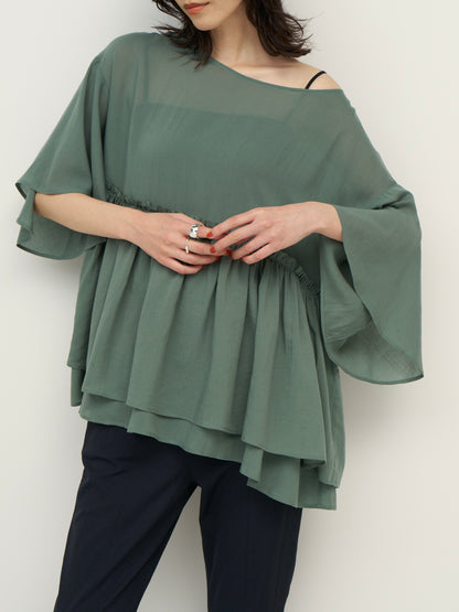 【予約販売】CHIGNON ダブルギャザオーバーBL 1262-317KK