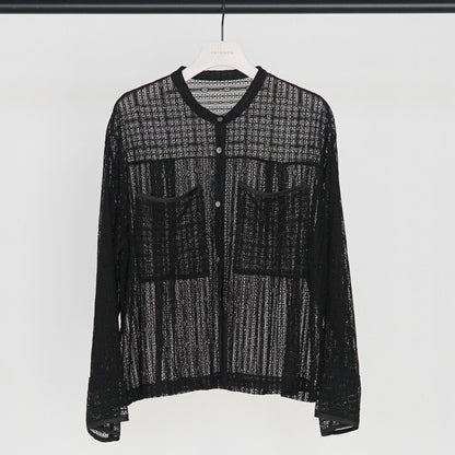 【予約販売】CHIGNON ストレッチレースシャツカーデ 1263-611KK