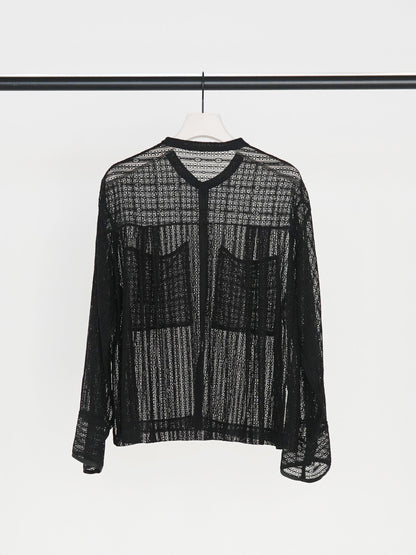 【予約販売】CHIGNON ストレッチレースシャツカーデ 1263-611KK