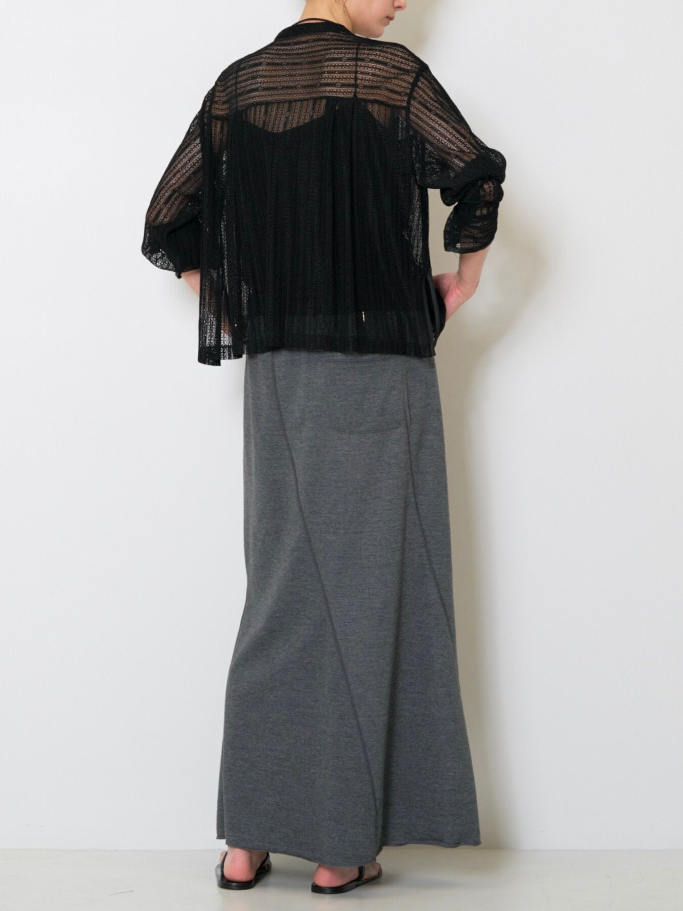 【予約販売】CHIGNON ストレッチレースシャツカーデ 1263-611KK