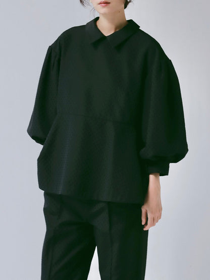 【予約販売】CHIGNON ドットジャカードペプラムPO 1266-611BZ