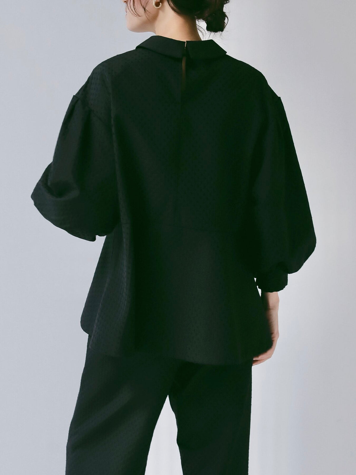 【予約販売】CHIGNON ドットジャカードペプラムPO 1266-611BZ