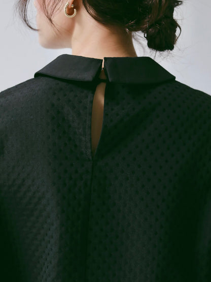 【予約販売】CHIGNON ドットジャカードペプラムPO 1266-611BZ