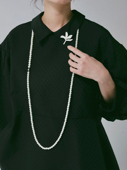 【予約販売】CHIGNON ドットジャカードペプラムPO 1266-611BZ